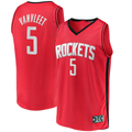 CAdoa H.Rockets #5 Fred VanVleet Red Fast Break Replica Player Stitched Jerseys-Icon Edition