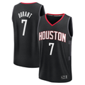 CAdoa H.Rockets #7 Kevin Durant Black Fast Break Replica Player Stitched Jerseys-Statement Edition