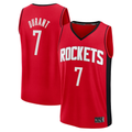 CAdoa H.Rockets #7 Kevin Durant Red Fast Break Replica Player Stitched Jerseys-Icon Edition