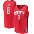 CAdoa H.Rockets #8 Jae'Sean Tate Red Fast Break Replica Stitched Jerseys-Icon Edition