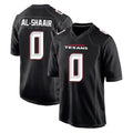 CAdoa H.Texans #0 Azeez Al-Shaair Player Carbon Black Fashion Home Game Stitched Jerseys