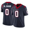CAdoa H.Texans #0 Azeez Al-Shaair Player Navy Limited Vapor F.U.S.E. Home Game Stitched Jerseys