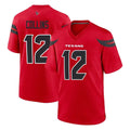 CAdoa H.Texans #12 Nico Collins Player Red Alternate Home Game Stitched Jerseys