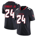 CAdoa H.Texans #24 Derek Stingley Jr. Player Navy Limited Alternate Vapor F.U.S.E. Home Game Stitched Jerseys