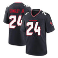 CAdoa H.Texans #24 Derek Stingley Jr. Player Navy Team Home Game Stitched Jerseys