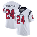 CAdoa H.Texans #24 Derek Stingley Jr. Player White Limited Vapor Untouchable Home Game Stitched Jerseys