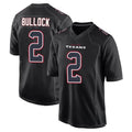 CAdoa H.Texans #2 Calen Bullock Player Black Fashion Home Game Stitched Jerseys