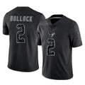 CAdoa H.Texans #2 Calen Bullock Player Black Reflective Limited Game Stitched Jerseys