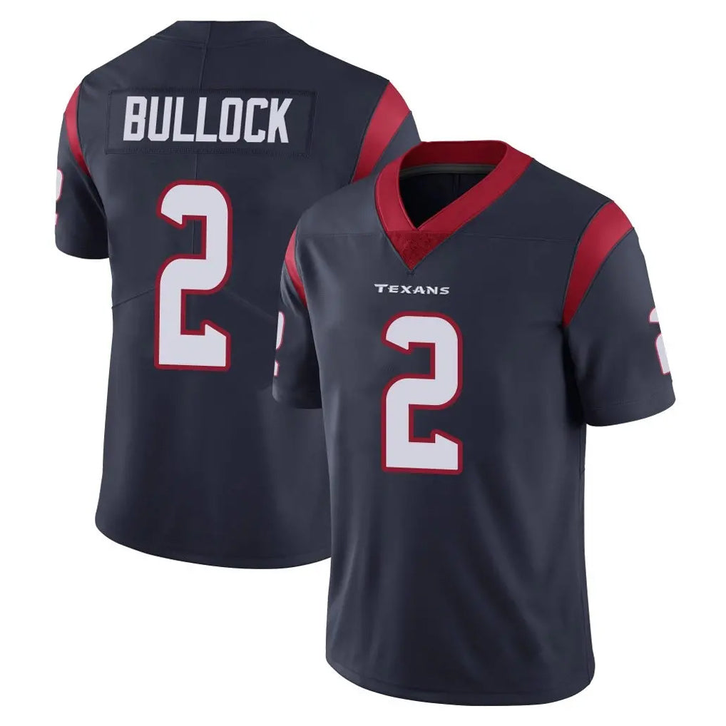 CAdoa H.Texans #2 Calen Bullock Player Navy Limited Vapor Untouchable Home Game Stitched Jerseys