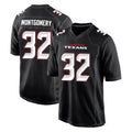 CAdoa H.Texans #32 David Montgomery Player Carbon Black Fashion Home Game Stitched Jerseys