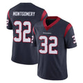 CAdoa H.Texans #32 David Montgomery Player Navy Limited Vapor Untouchable Home Game Stitched Jerseys