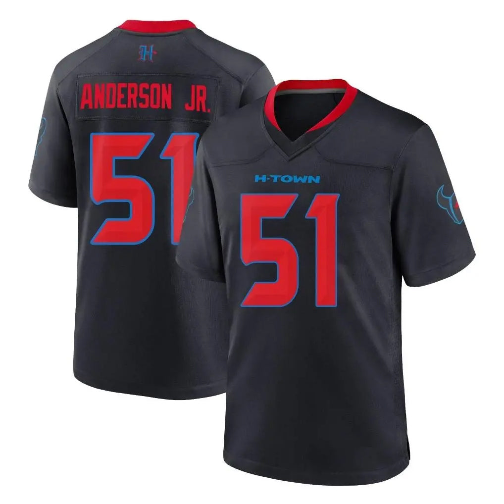 CAdoa H.Texans #51 Will Anderson Jr. Player Navy 2nd Alternate Home Game Stitched Jerseys
