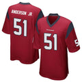 CAdoa H.Texans #51 Will Anderson Jr. Player Red Home Game Stitched Jerseys