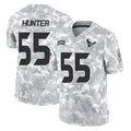 CAdoa H.Texans #55 Danielle Hunter Player Arctic Camo Salute To Service Limited Game Stitched Jerseys