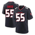 CAdoa H.Texans #55 Danielle Hunter Player Navy Team Home Game Stitched Jerseys