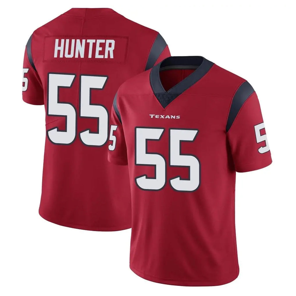 CAdoa H.Texans #55 Danielle Hunter Player Red Limited Vapor Untouchable Home Game Stitched Jerseys
