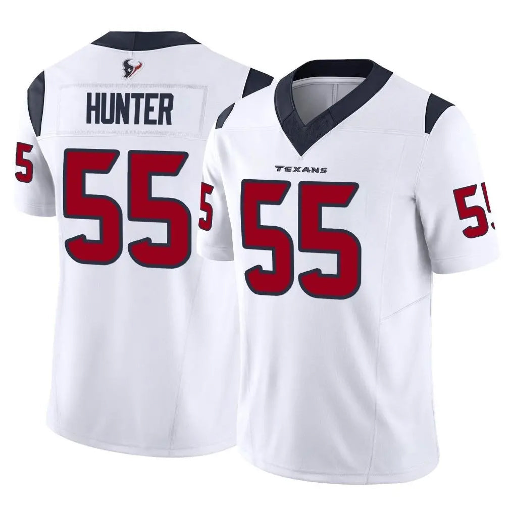 CAdoa H.Texans #55 Danielle Hunter Player White Limited Vapor F.U.S.E. Home Game Stitched Jerseys