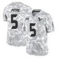 CAdoa H.Texans #5 Jalen Pitre Player Arctic Camo Salute To Service Limited Game Stitched Jerseys