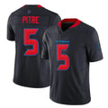 CAdoa H.Texans #5 Jalen Pitre Player Navy Limited 2nd Alternate Vapor F.U.S.E. Home Game Stitched Jerseys