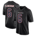 CAdoa H.Texans #6 Reed Blankenship Player Black Fashion Home Game Stitched Jerseys