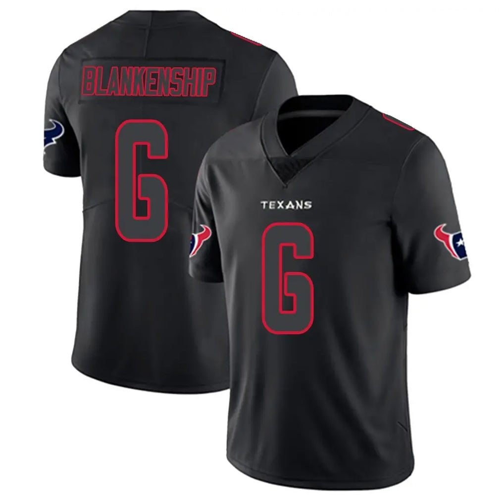 CAdoa H.Texans #6 Reed Blankenship Player Black Impact Limited Game Stitched Jerseys