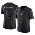 CAdoa H.Texans #6 Reed Blankenship Player Black Reflective Limited Game Stitched Jerseys