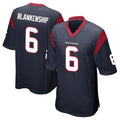 CAdoa H.Texans #6 Reed Blankenship Player Navy Home Game Stitched Jerseys