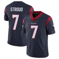 CAdoa H.Texans #7 CJ Stroud Player Navy Limited Vapor Untouchable Home Game Stitched Jerseys