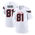 CAdoa H.Texans #81 Jayden Higgins Player White Home Game Stitched Jerseys
