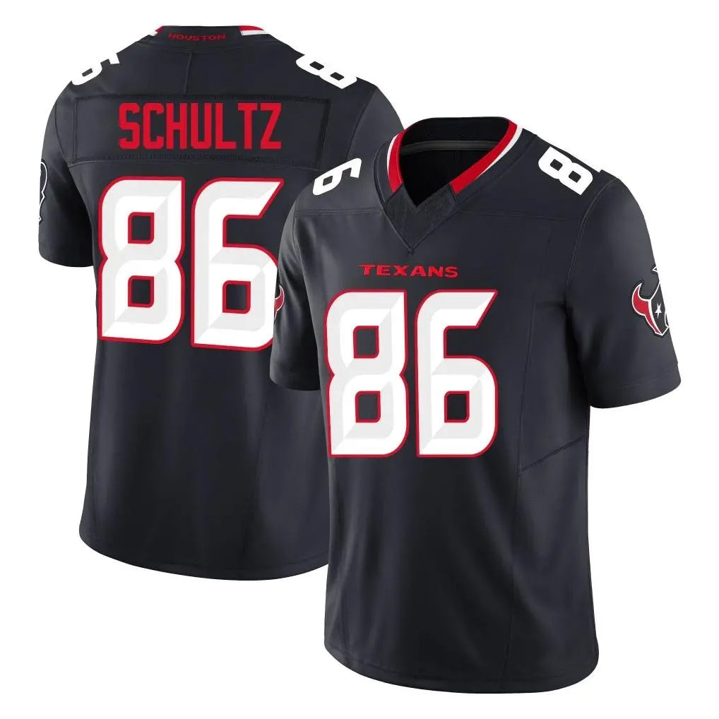 CAdoa H.Texans #86 Dalton Schultz Player Navy Limited Alternate Vapor F.U.S.E. Home Game Stitched Jerseys