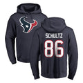 CAdoa H.Texans #86 Dalton Schultz Player Navy Pro Line Pullover Hoodie Limited Game Stitched Jerseys