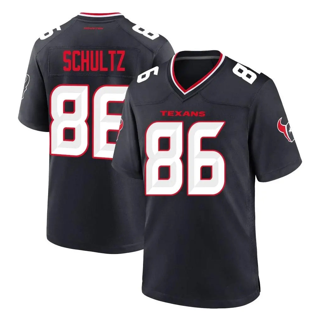 CAdoa H.Texans #86 Dalton Schultz Player Navy Team Home Game Stitched Jerseys