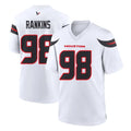CAdoa H.Texans #98 Sheldon Rankins Player White Home Game Stitched Jerseys