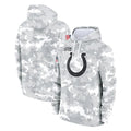 CAdoa IN.Colts Arctic Camo Salute to Service Hoodies Limited Game Blank Player Stitched Jerseys