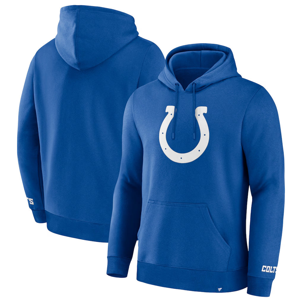 CAdoa IN.Colts Royal Fanatics Pylon Cam Legacy Pullover Hoodie Limited Blank Player Stitched Jerseys