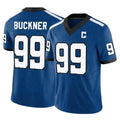 CAdoa IN.Colts #99 DeForest Buckner Player Royal Limited Indiana Nights Alternate Vapor F.U.S.E. Home Game Stitched Jerseys