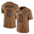 CAdoa KC.Chiefs #2 Tyquan Thornton Player Brown Salute To Service Limited Stitched Jerseys