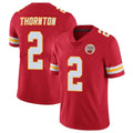 CAdoa KC.Chiefs #2 Tyquan Thornton Player Red Limited Vapor Untouchable Home Game Stitched Jerseys