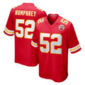 CAdoa KC.Chiefs #52 Creed Humphrey Player Red Home Game Stitched Jerseys