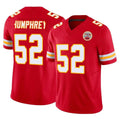 CAdoa KC.Chiefs #52 Creed Humphrey Player Red Limited Vapor F.U.S.E. Home Game Stitched Jerseys