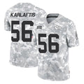 CAdoa KC.Chiefs #56 George Karlaftis Player Arctic Camo Salute To Service Limited Game Stitched Jerseys