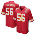 CAdoa KC.Chiefs #56 George Karlaftis Player Red Home Game Stitched Jerseys