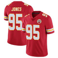 CAdoa KC.Chiefs #95 Chris Jones Player Red Limited Vapor Untouchable Home Game Stitched Jerseys