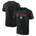 CAdoa LA.Clippers Black LA Strong T-Shirt Stitched Jerseys