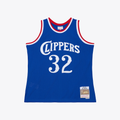 CAdoa LA.Clippers #32 Bill Walton Mitchell & Ness Royal 1984-85 Swingman Stitched Jerseys