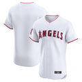 CAdoa LA.Angels White Limited Elite Home Blank Player Stitched Jerseys
