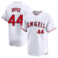 CAdoa LA.Angels #44 Ben Joyce Player White Limited Home Stitched Jerseys