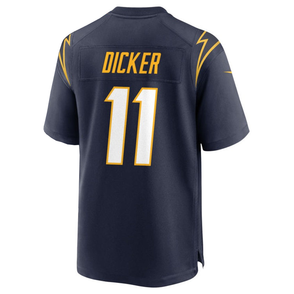 CAdoa LA.Chargers #11 Cameron Dicker Player Navy Home Game Stitched Jerseys