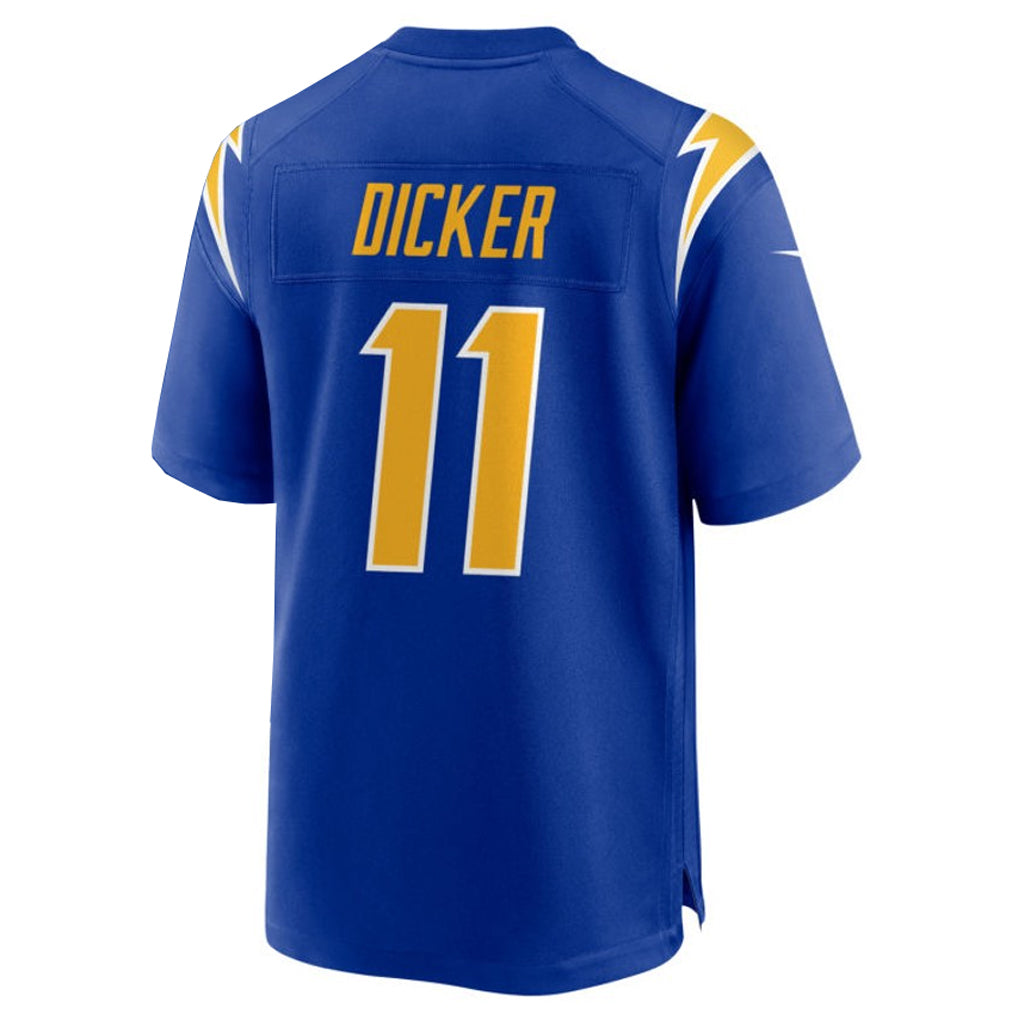 CAdoa LA.Chargers #11 Cameron Dicker Player Royal Home Game Stitched Jerseys