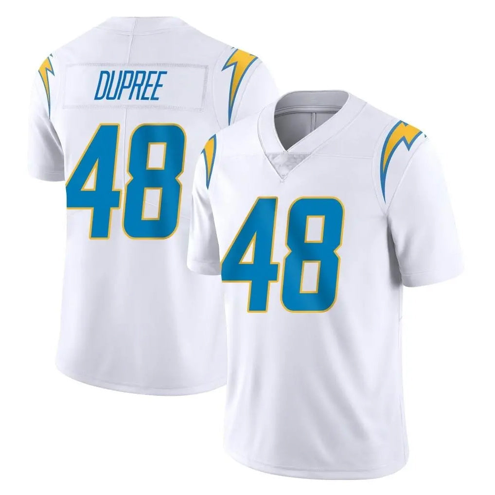 CAdoa LA.Chargers #48 Bud Dupree Player White Limited Vapor Untouchable Home Game Stitched Jerseys